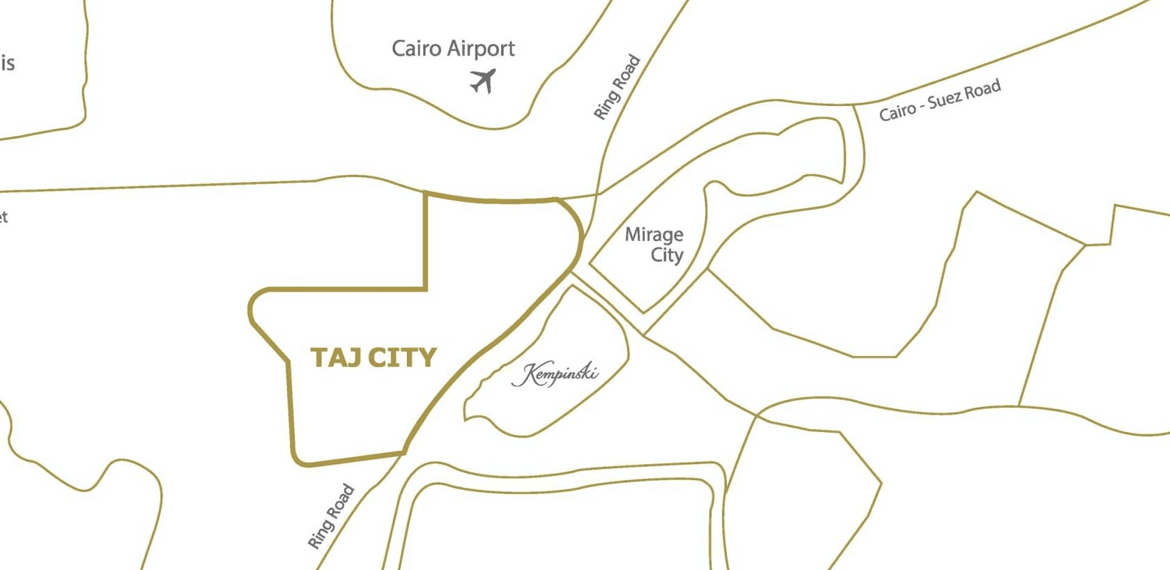 taj city location