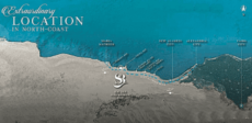 موقع ازميرالدا الساحل الشمالى